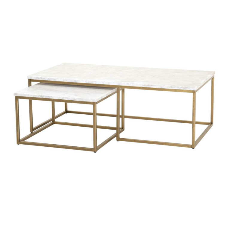 Foundry Select Brookby Place 2 Piece Coffee Table Set & Reviews Wayfair